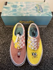 SpongeBob SquarePants X Vans Trainers Best Buds Uk Size 5