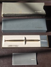 Mint In Box Vintage 1991  Parker Insignia 14k Dimonite Ballpoint Pen 