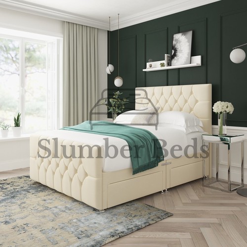 Plush divan bed set - set, with