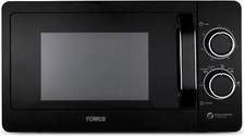 Tower T24042BLK Manual Microwave, 20L, 800W, Black