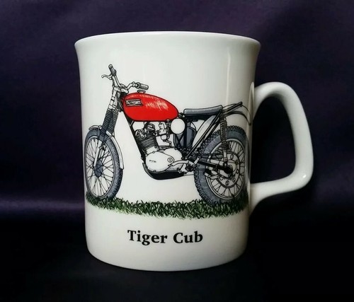 Bone china mug tiger - bone, cub