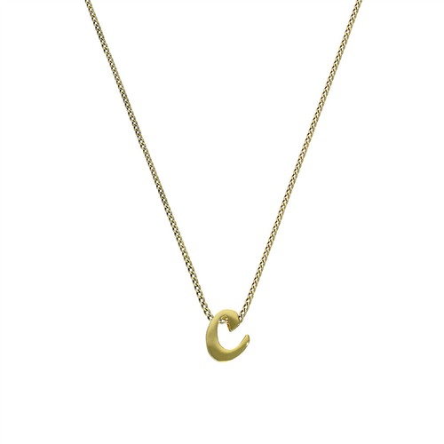 Tiny 9ct gold alphabet - tiny,