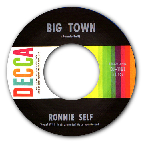 Ronnie self big town - -, /