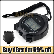 Digital Handheld Sports Stopwatch Countdown Timer Alarm Counter Stop Watch Timer
