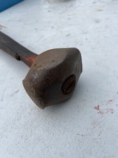 Vintage Blacksmith Farrier "CATS HEAD" TURNING ROUNDING HAMMER ANVIL HAMMER