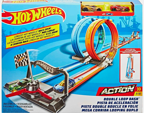 Hot wheels action double loop - action,
