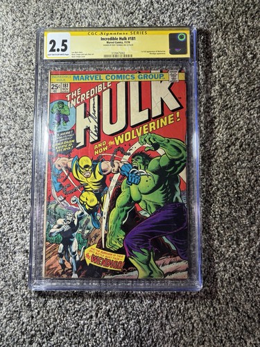 Incredible hulk 181 cgc 5 - incredible,
