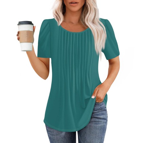 Ladies short sleeve shirts - short, t-shirts