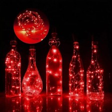 10 Pack Bottle Lights String Lights Wine Lights with Cork 2M 20 LEDs for Party