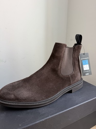 Autograph brown suede - m&s,