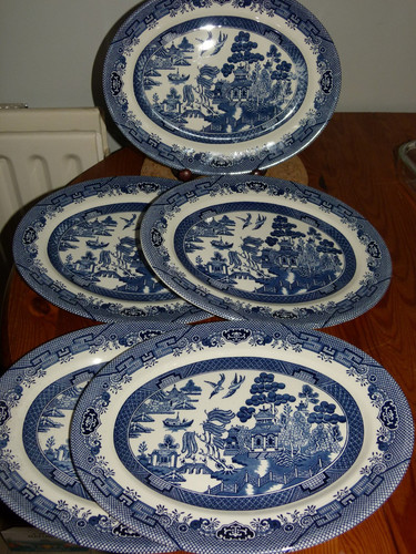 Set oval willow - oval, &