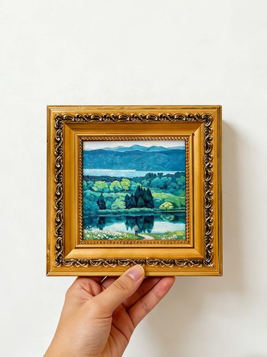 Mountain lake wanderer - mountain,