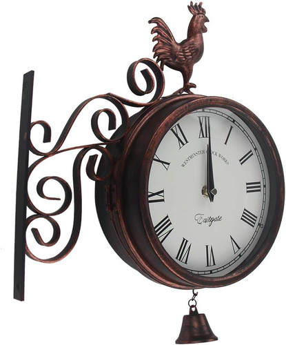 Outdoor garden wall clock - outdoor,