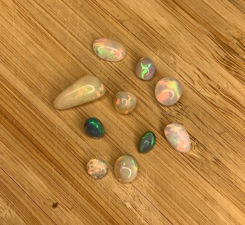 Ethiopian polished opal - polished,