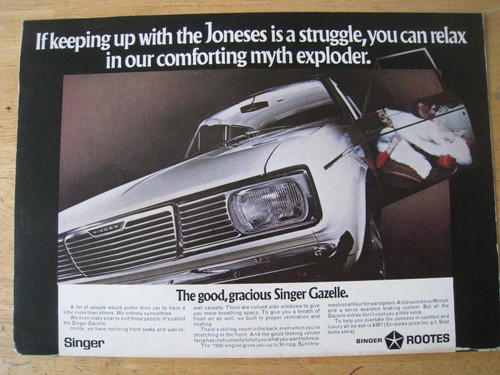 Singer rootes myth exploder - singer,