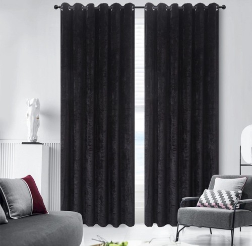 Luxury crushed velvet curtains - luxury,