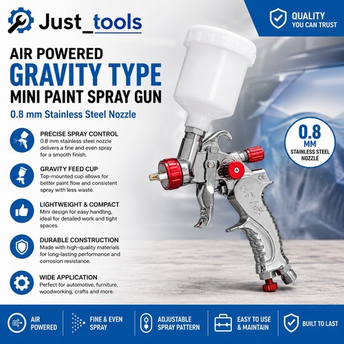 Air powered gravity type mini - air,
