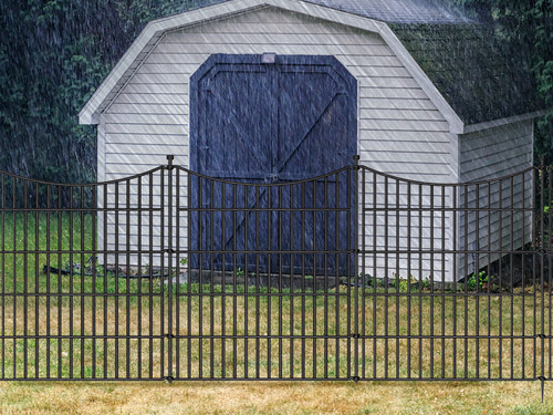 24ft garden fence - 24ft, with