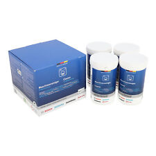 Bosch Washing Machine Cleaner Limescale Descaler Pack of 4 Genuine