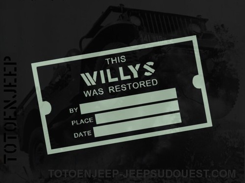 Brass willys restoration - brass,