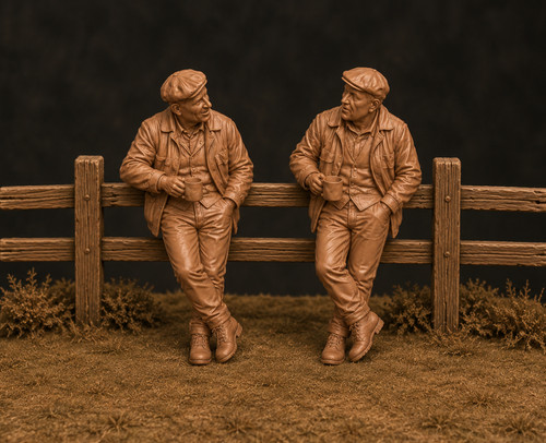 Smf3127 farm hands resting - smf3127,
