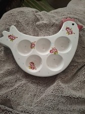 Shabby chic egg holder roses - chic,