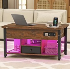 Rustic 4-in-1 Lift-Top