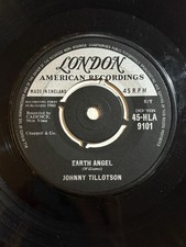 Johnny Tillotson - Earth Angel / Pledging My Love London 45RPM 7”