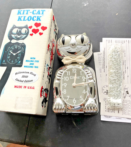 Rare millennium kit cat klock - rare,