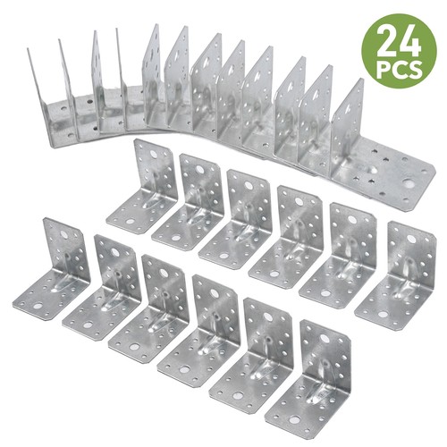 24pcs galvanised steel - 12/24pcs,