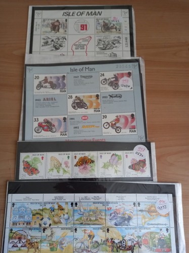 Isle man stamps - isle,