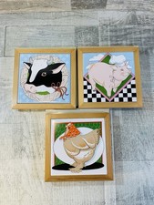 Vintage Lot 3 Vandor Framed