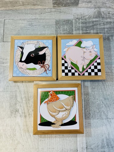 Vintage lot vandor framed - lot,