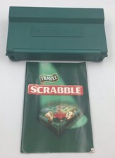 Mattel Travel Scrabble Game Hard Case 100% Complete