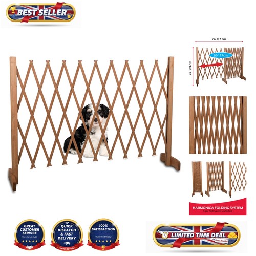 Extendable dog fence - extendable, gate
