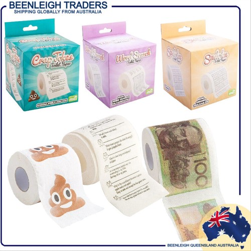 Novelty toilet paper jokes - novelty,