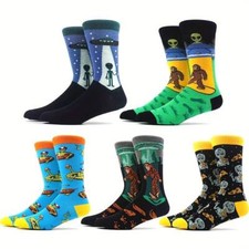 Mens Alien UFO Bigfoot