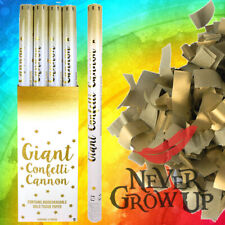 [NGU🪶] 80cm Biodegradable GOLD Wedding Confetti Shooter Air Cannon Popper