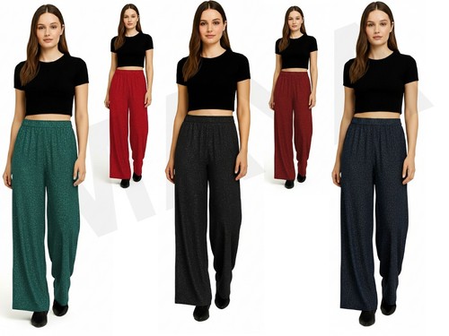 Jersey palazzo trouser women - jersey,