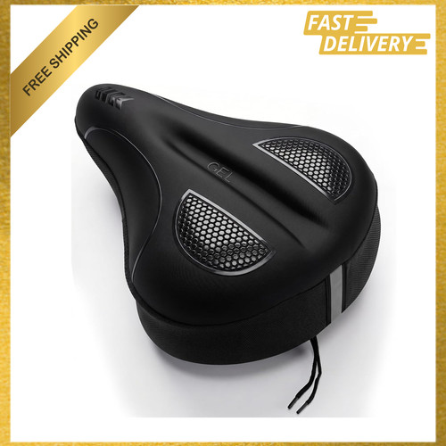 Bike seat cushion gel padded - cushion,