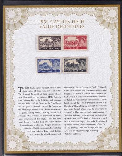 Qeii sg536 539 complete - gb, sg536-539,