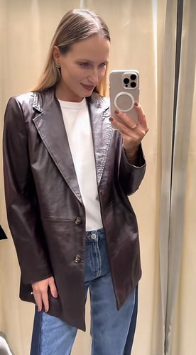 Zara 100 leather - zara, 100%