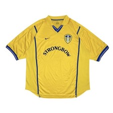 Vintage Nike x Leeds United 2000 / 2002 away football shirt - size XL