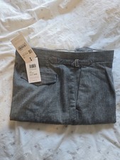 Reiss Men's Double Pleated