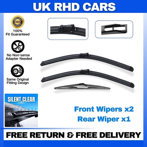 Front and rear windscreen - front,