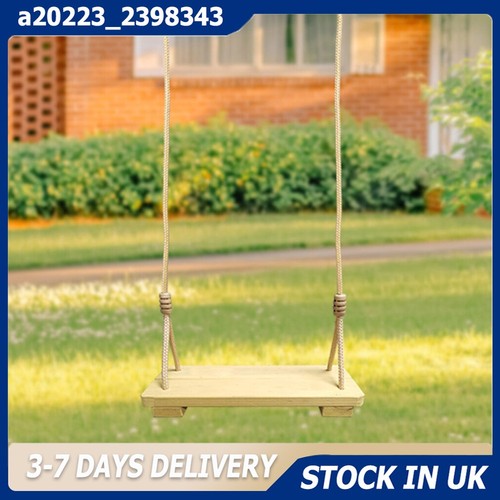 Wooden swing seat hanging - swing,