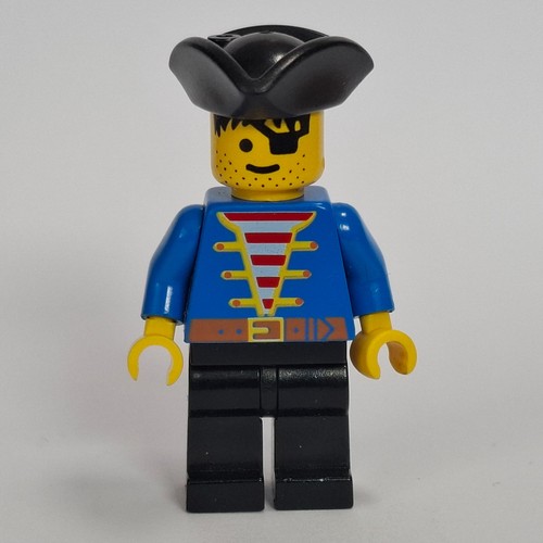 Lego minifigure pirate blue - lego, pirate,