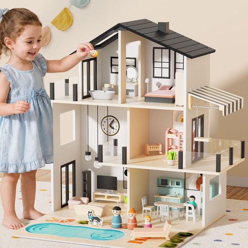 Wooden doll houses for - doll, girls