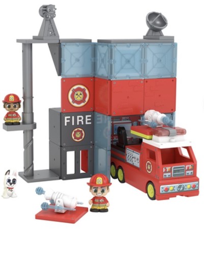 Tile town fire station - tile,