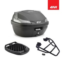 Givi Top Case Kit Black 37L B37NT + Plate Suzuki AN 400 Burgman 2003 2004
